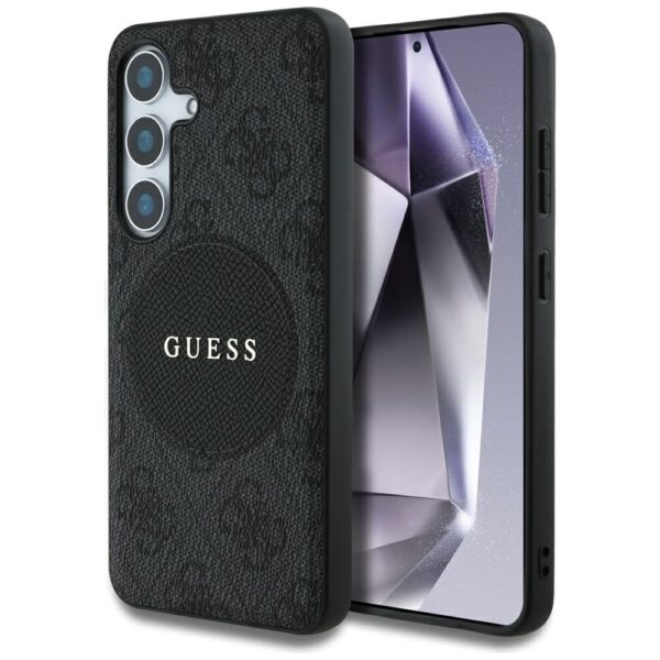 Guess - 4G Circle Classic Logo MagSafe (GUHMS25MP4PGRSGK) - Samsung Galaxy S25 Plus - Μαύρο