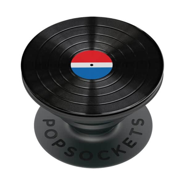 PopSockets - PopGrip Backspin (802755) - Aluminum 45 RPM