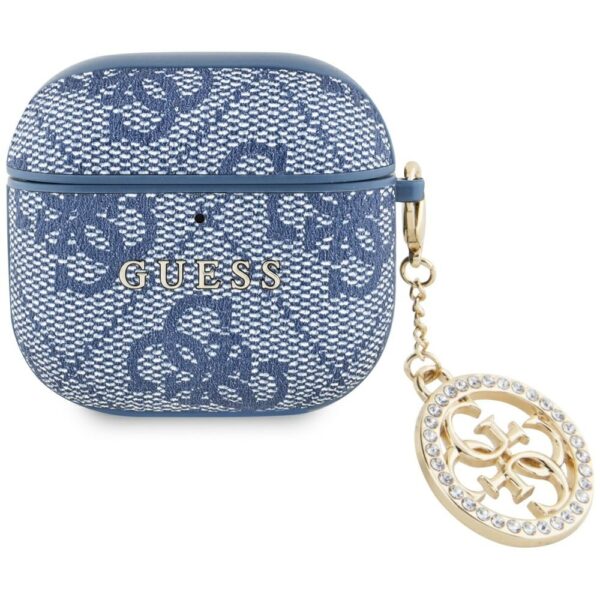 Guess - 4G Strass Charm Collection (GUA4P4E4CDB) - Apple AirPods 4 - Μπλε