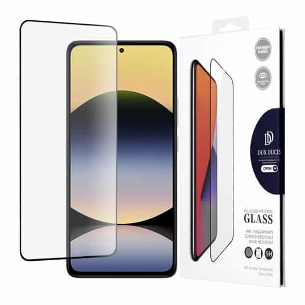 Dux Ducis - Tempered Glass - Xiaomi Redmi Note 14 5G - Μαύρο