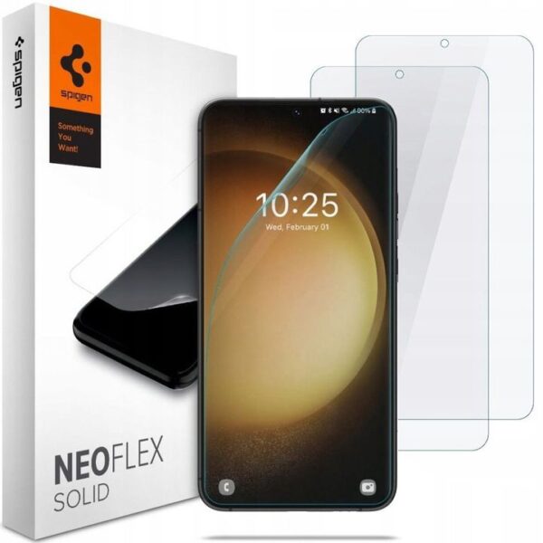 Spigen - Neo Flex (2 pack) - Samsung Galaxy S23 - Διάφανο
