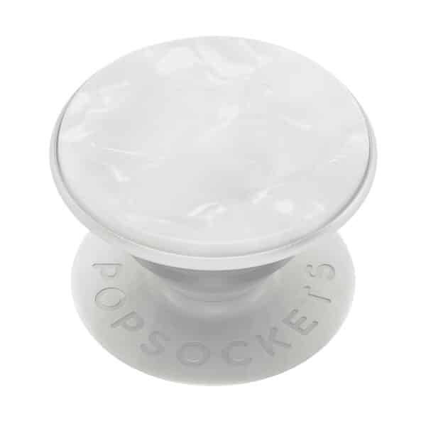 PopSockets - PopGrip (801128) - Acetate Pearl Λευκό