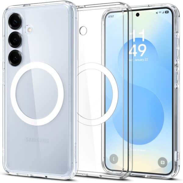 Spigen - Ultra Hybrid MagSafe - Samsung Galaxy S25 Plus - Clear / Λευκό