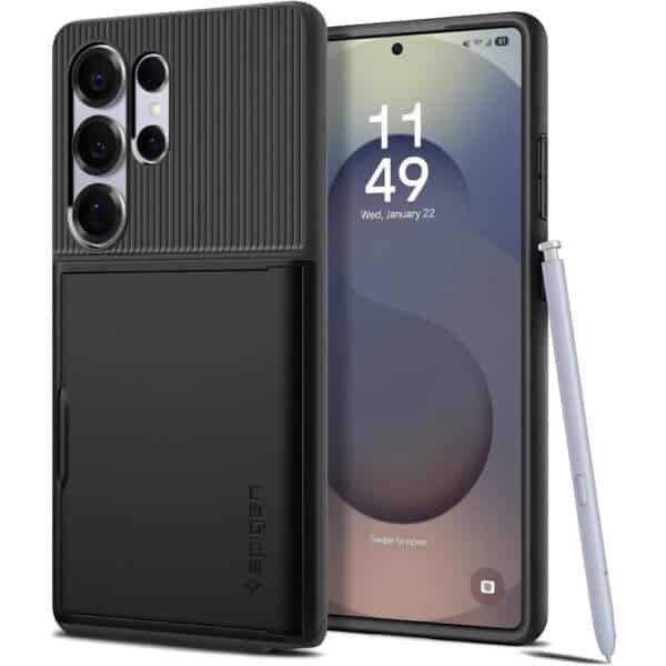 Spigen - Slim Armor CS - Samsung Galaxy S25 Ultra - Μαύρο