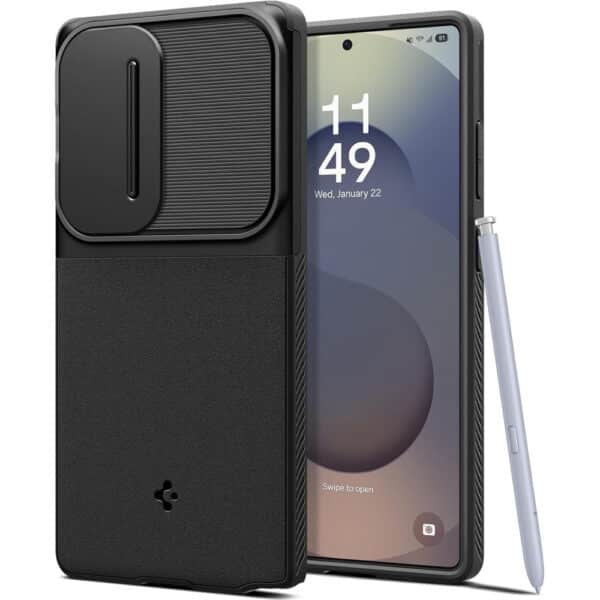 Spigen - Optik Armor - Samsung Galaxy S25 Ultra - Μαύρο