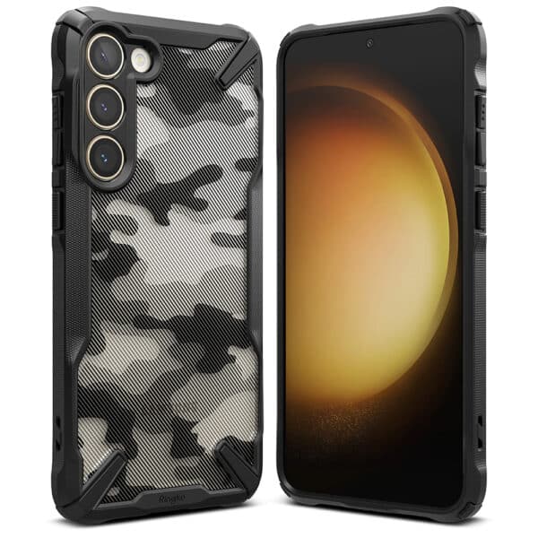 Ringke - Fusion X Design - Samsung Galaxy S23 Plus - Camo Μαύρο