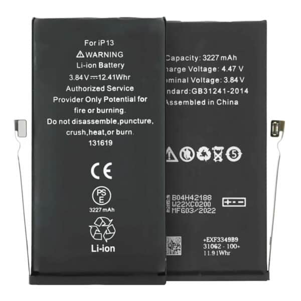 OEM - Smartphone Battery (17265) - iPhone 13 - 3227mAh - Μαύρο