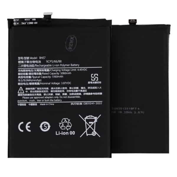 OEM - Smartphone Battery BN57 (18723) - Xiaomi Poco X3 / X3 Pro - 5060mAh - Μαύρο