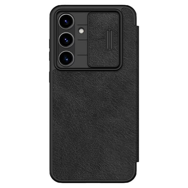 Nillkin - Qin Pro Leather Case - Samsung Galaxy S24 FE - Μαύρο
