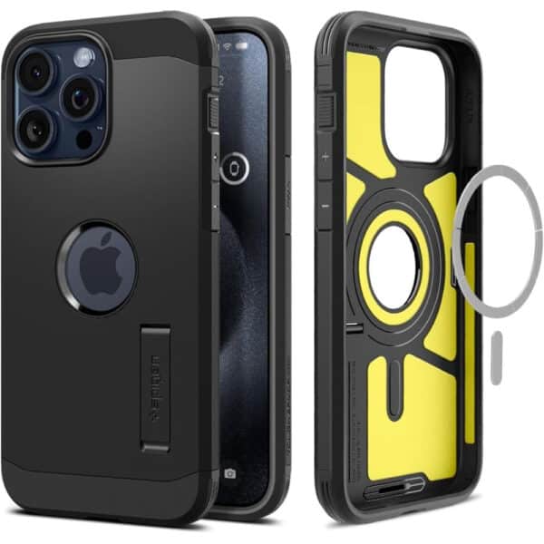 Spigen - Tough Armor MagSafe - iPhone 15 Pro - Μαύρο