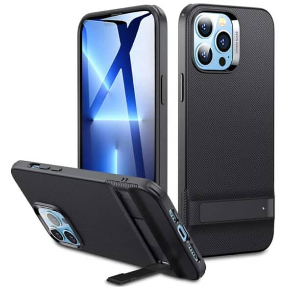 ESR - Air Shield Boost Kickstand - iPhone 13 Pro - Translucent Μαύρο