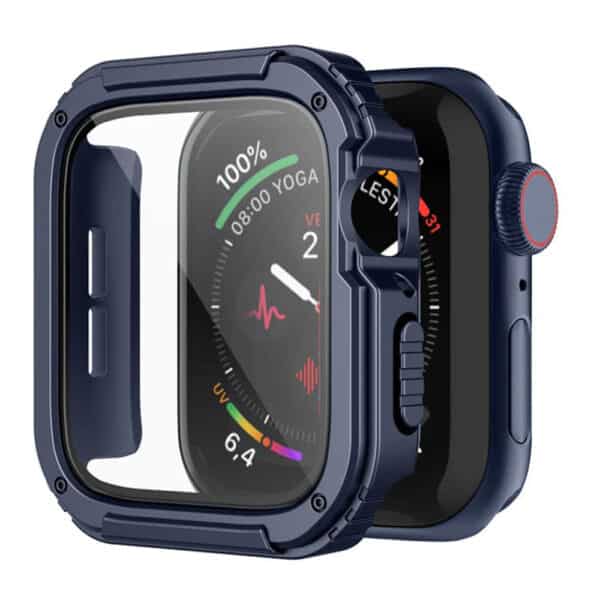 Lito - Θήκη Watch Armor 360 + Τζαμάκι Προστασίας - Apple Watch 7 / 8 / 9 (41mm) - Μπλε
