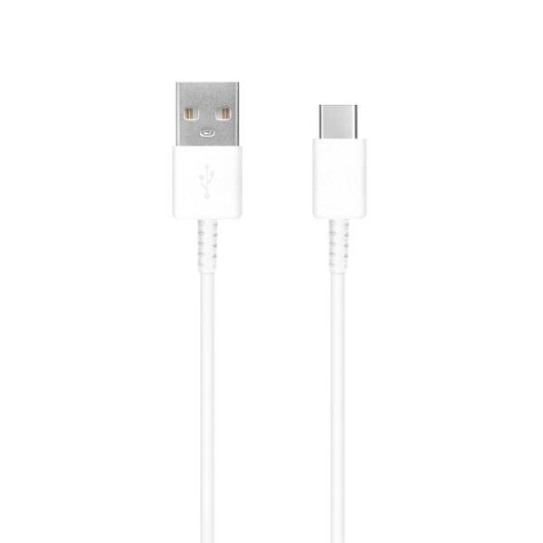 Samsung - Data Cable (EP-DG970BWE) - USB to Type-C, Fast Charge 2.1A, 1m - Λευκό (Bulk Packing)