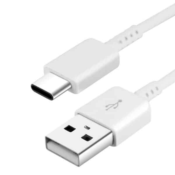Samsung - Original USB Cable (EP-DW700CWE) - USB to Type-C, Quick Charge, 1.5m - Λευκό (Bulk Packing)