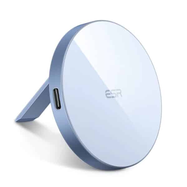 ESR - Ασύρματος Φορτιστής HaloLock - MagSafe Compatible, with Kickstand - Sierra Μπλε