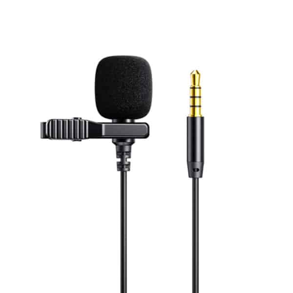 JoyRoom - Ενσύρματο Μικρόφωνο (JR-LM1) - με Καλώδιο Jack 3.5mm, 2m - Μαύρο