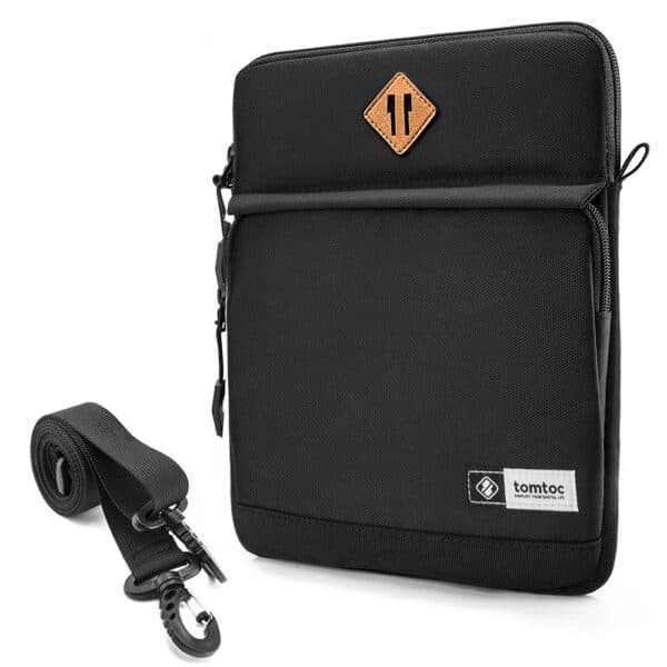 Tomtoc - Tablet Shoulder Bag (B20A1D1) - με Corner Armor, Wear-Resistant, 11″ - Μαύρο