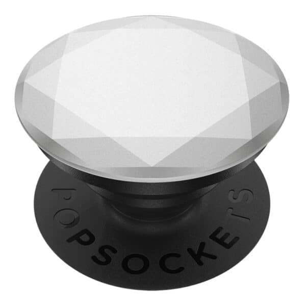 PopSockets - PopGrip - Metallic Diamond Ασημί