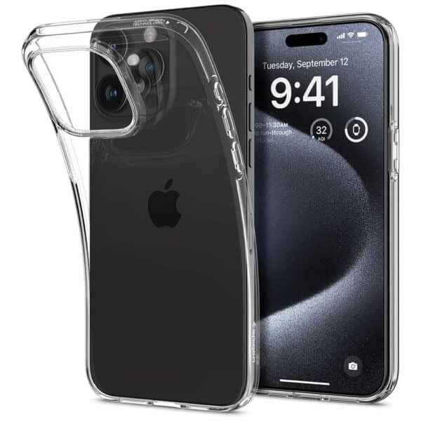 Spigen - Liquid Crystal - iPhone 15 Pro - Διάφανη