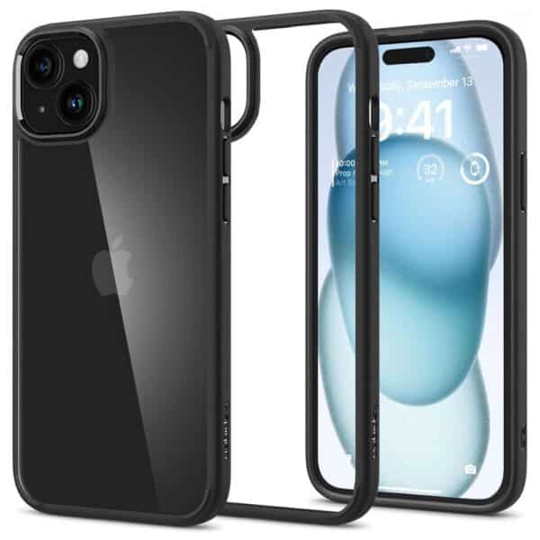 Spigen - Ultra Hybrid - iPhone 15 - Matte Μαύρο