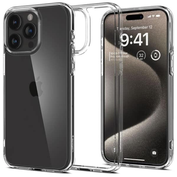 Spigen - Ultra Hybrid - iPhone 15 Pro - Διάφανη