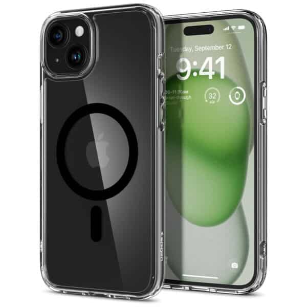 Spigen - Ultra Hybrid MagSafe - iPhone 15 - Μαύρο