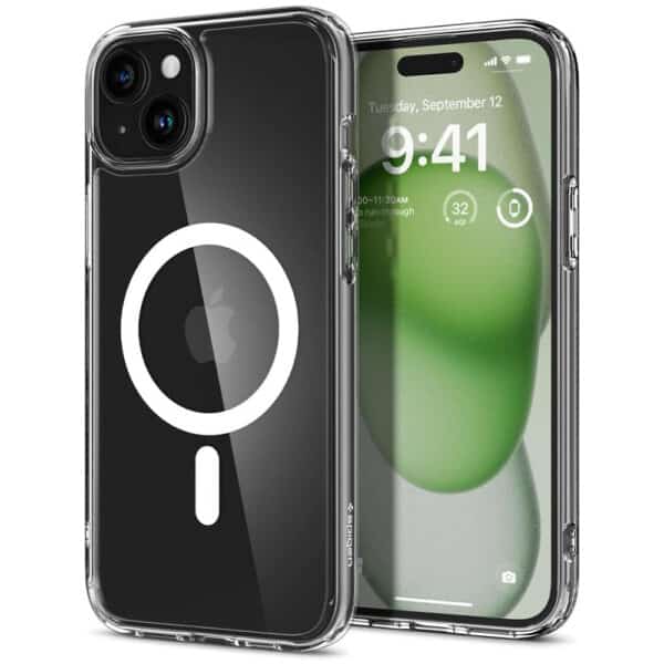 Spigen - Ultra Hybrid MagSafe - iPhone 15 - Λευκό
