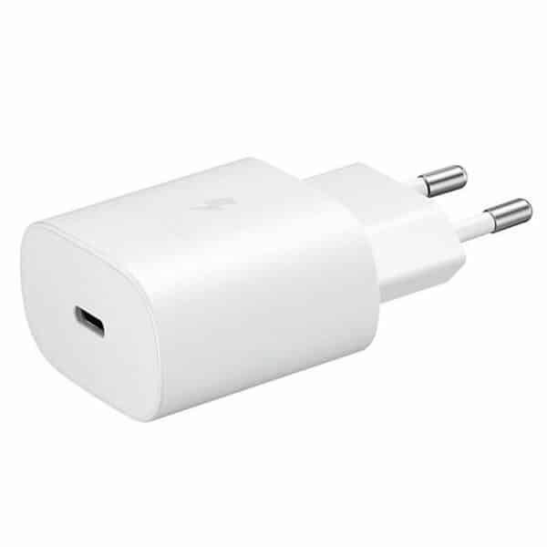 Samsung - Φορτιστής EP-TA800EWE (GP-PTU021SOAWQ) - Type-C, Fast Charging, 25W, 3A - Λευκό (Bulk Packing)