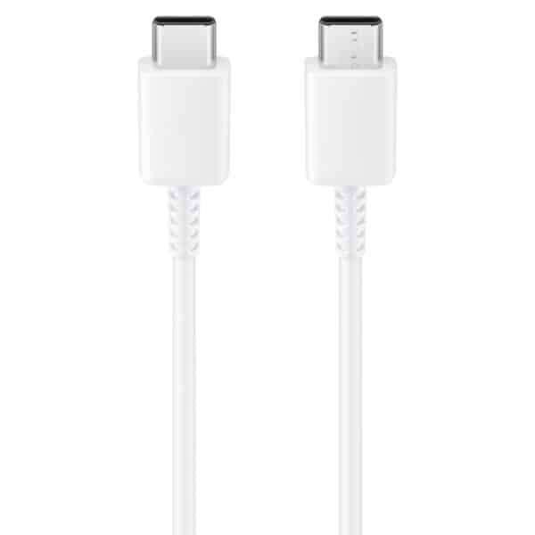 Samsung - Data Cable (EP-DN980BWE) - Type-C to Type-C, 25W, 3A, 1m - Λευκό (Bulk Packing)