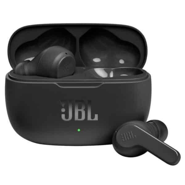 JBL - Ασύρματα Earbuds (Wave 200) - Bluetooth 5.0, True Ασύρματα, Microphone, Voice Assistant, Siri - Μαύρο