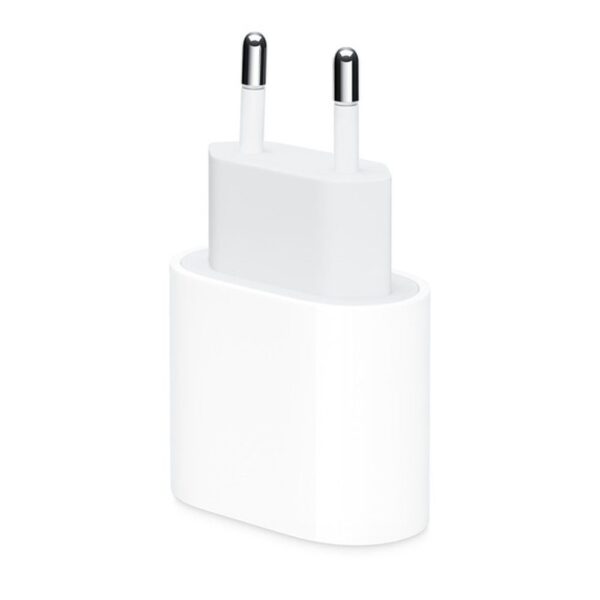 Apple - Original Φορτιστής A2347 (MHJE3ZM/A) - Type-C, Fast Charging, 20W - Λευκό (Blister Packing)