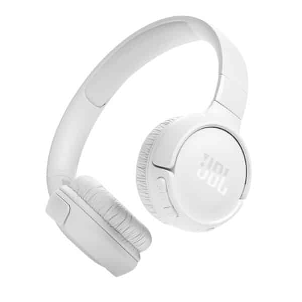 JBL - Wireless Headphones (Tune 520) - Bluetooth 5.3, Foldable, Microphone, Google Assistant, Siri - Λευκό