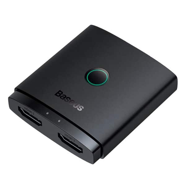 Baseus - Bidirectional Adapter AirJoy (B01331105111-00) - HDMI to 2x HDMI, 4K@60Hz - Μαύρο