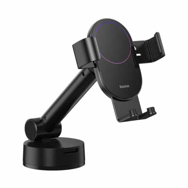 Baseus - Βάση Στήριξης Αυτοκινήτου Simplism (SUYL-JY01) - Gravity Grip για Dashboard and Windshield - Μαύρο