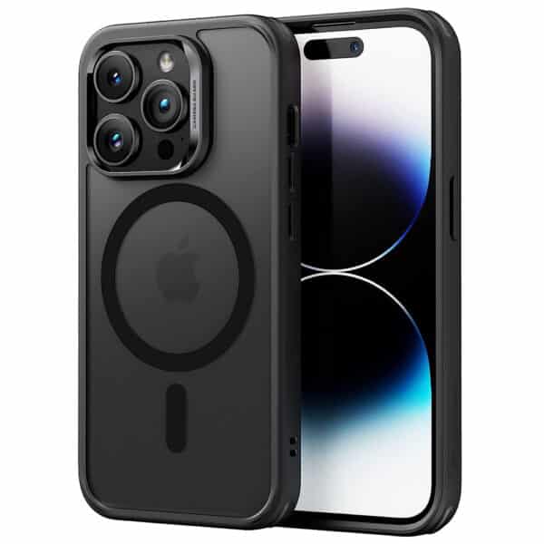 ESR - Classic Hybrid HaloLock - iPhone 14 Pro - Frosted Μαύρο