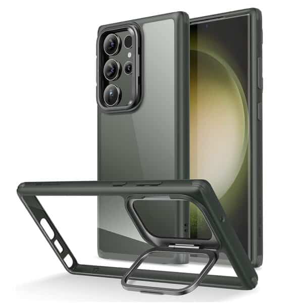 ESR - Classic Kickstand - Samsung Galaxy S23 Ultra - Clear Πράσινο