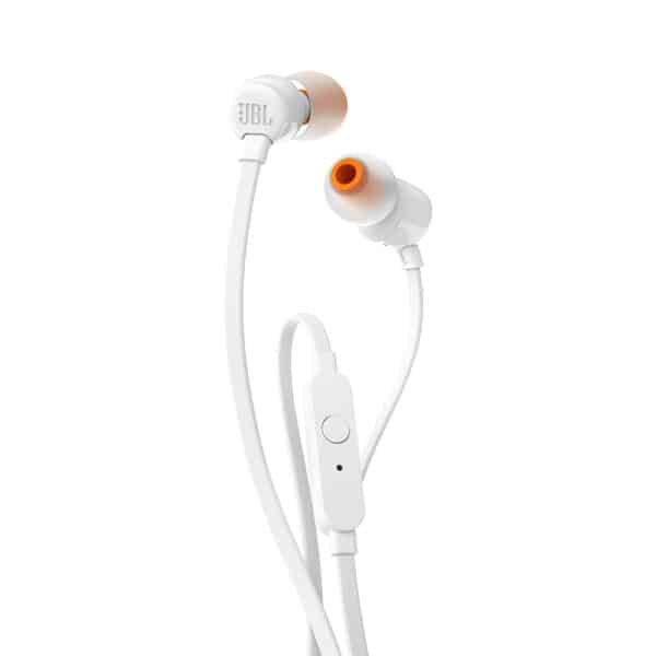 JBL - Ενσύρματα Ακουστικά T110 (JBLT110WHT) - Jack, In-Ear, Pure Bass Sound - Λευκό