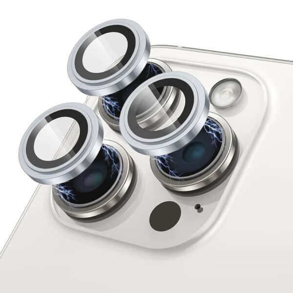 Lito - S+ Προστασία Κάμερας - iPhone 15 Pro / iPhone 15 Pro Max - Μπλε Titanium