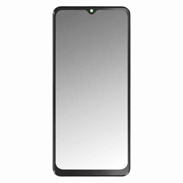 Samsung - Original Display Touchscreen + Frame (16137) - Samsung Galaxy A22 5G (SM-A226), Service Pack GH81-20694A - Μαύρο