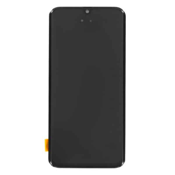 Samsung - Original Display Touchscreen + Frame (12002) - Samsung Galaxy A40 (SM-A405F), Service Pack GH82-19672A - Μαύρο