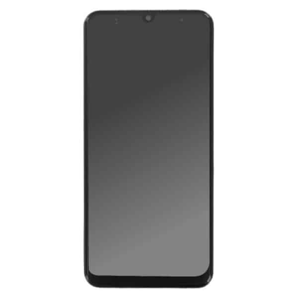 Samsung - Original Display Touchscreen + Frame (12001) - Samsung Galaxy A50 (SM-A505F), Service Pack GH82-19204A - Μαύρο
