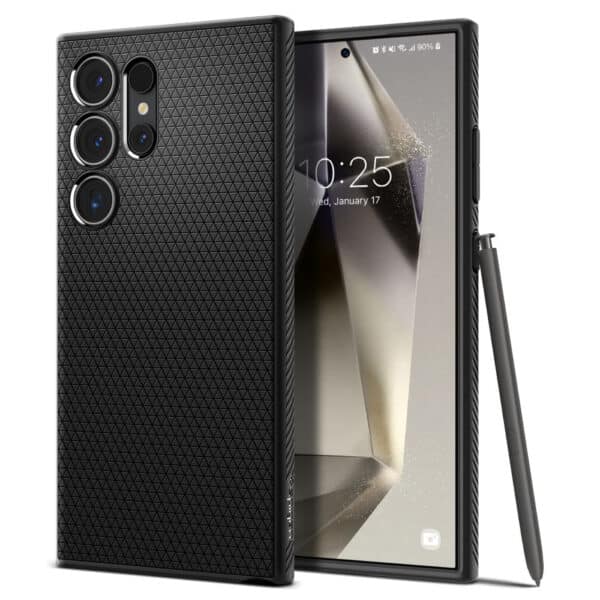Spigen - Liquid Air - Samsung Galaxy S24 Ultra - Matte Μαύρο