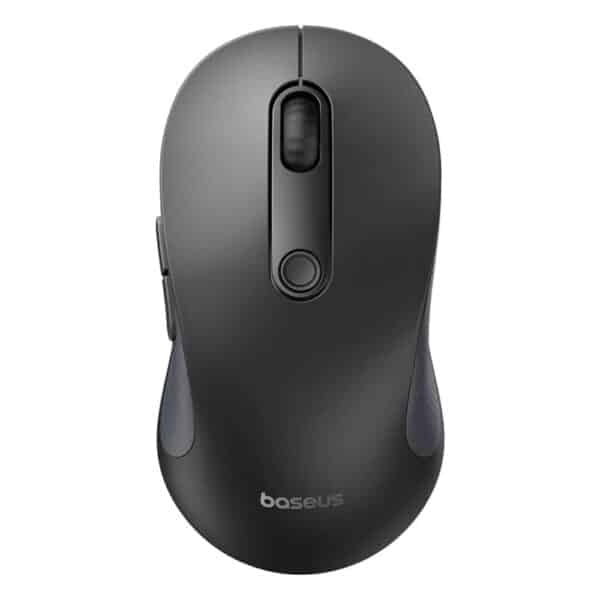 Baseus - Ασύρματο Ποντίκι F02 (B01055505111-01) - Bluetooth 5.2, 2.4G, 4000 DPI - Cluster Μαύρο