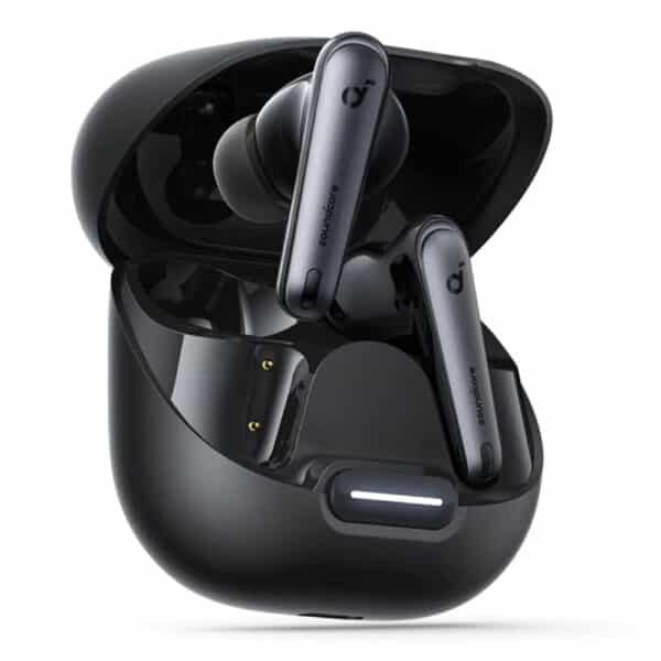 Anker - Ασύρματα Earbuds SoundCore Liberty 4 NC (A3947G11) - Bluetooth 5.3, ANC 2.0, Hi-Res Sound, LDAC, IPX4 - Μαύρο