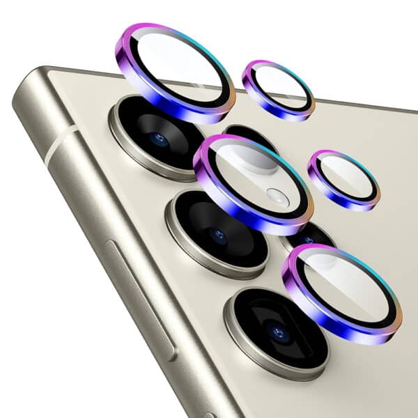 ESR - Προστασία Κάμερας TempeΚόκκινο Glass - Samsung Galaxy S24 Ultra - Chromatic