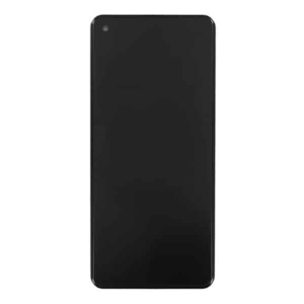 Samsung - Original Display Touchscreen + Frame (14192) - Samsung Galaxy A21s (SM-A217F), GH82-22988A - Μαύρο