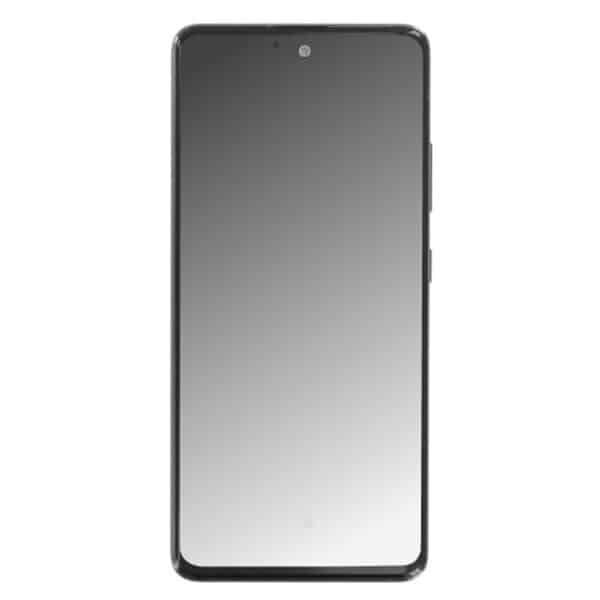 Samsung - Original Display Touchscreen + Frame (14353) - Samsung Galaxy A51 5G (SM-A516), GH82-23100A - Μαύρο