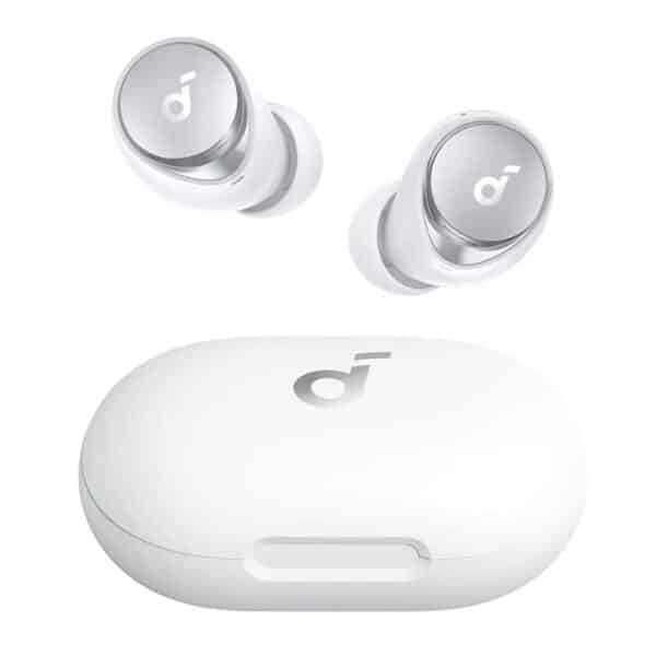 Anker - Ασύρματα Earbuds SoundCore Space A40 (A3936G21) - Bluetooth 5.2, ANC, Hi-Res Sound, Ασύρματα&Type-C Charging - Λευκό