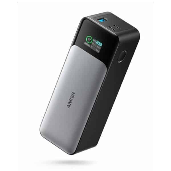 Anker - Power Bank (737) - 24000mAh, 140W, GaN Prime, Smart Digital Display, 2x USB-C, USB-A, PowerDelivery 3.1 - Μαύρο/Γκρί