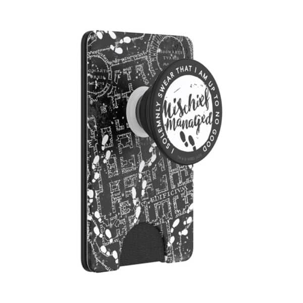 PopSockets - PopWallet - Mischief Managed Marauder's Map